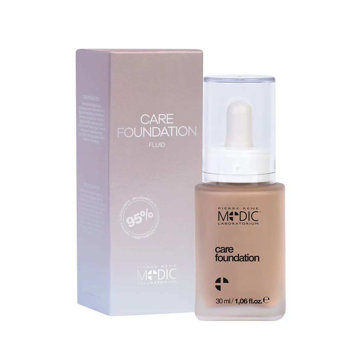 Pierre René Medic Care Foundation Podkład do twarzy nr 03, 30 ml 