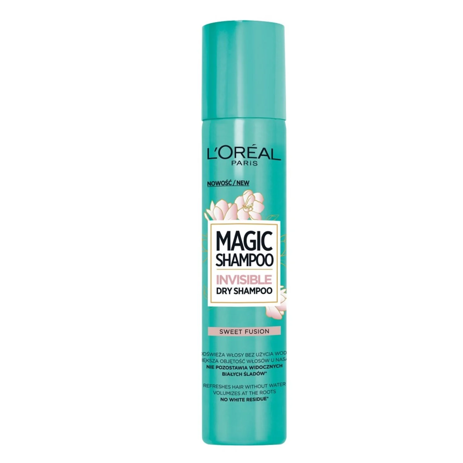 L'Oreal Magic Shampoo Invisible Sweet Fusion niewidzialny suchy szampon, 200 ml