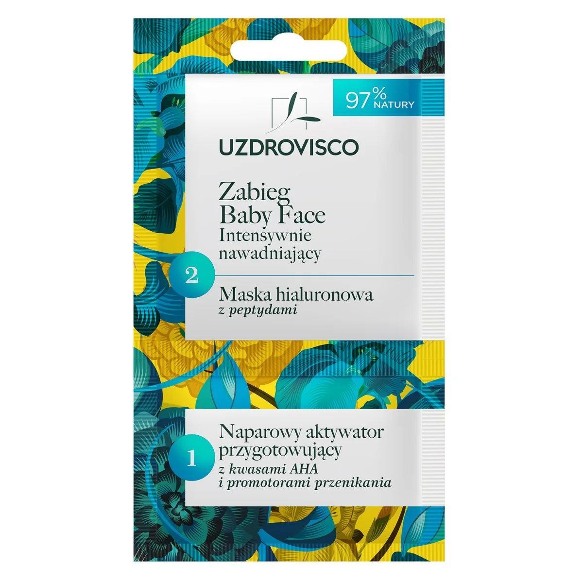 Uzdrovisco Zabieg Baby Face intensywnie nawadniający, 8 ml