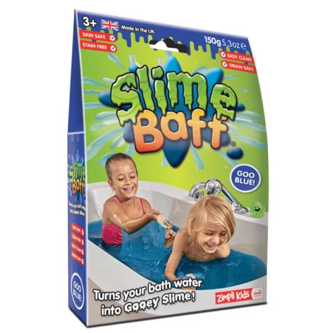 Zimpli Kids Slime Baff zestaw do robienia glutów, niebieski, 150 g