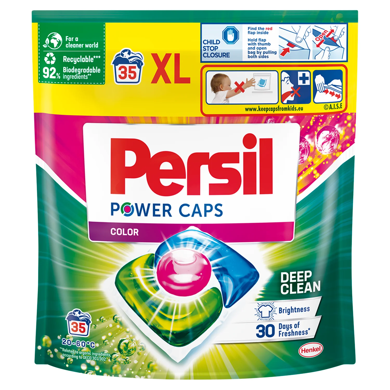 Persil Power Caps Color Kapsułki do prania, 35 szt.