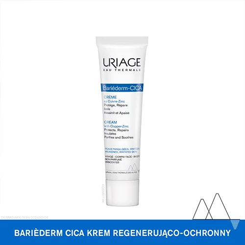 Uriage Bariederm Cica krem regenerujący z Cu-Zn, 40 ml