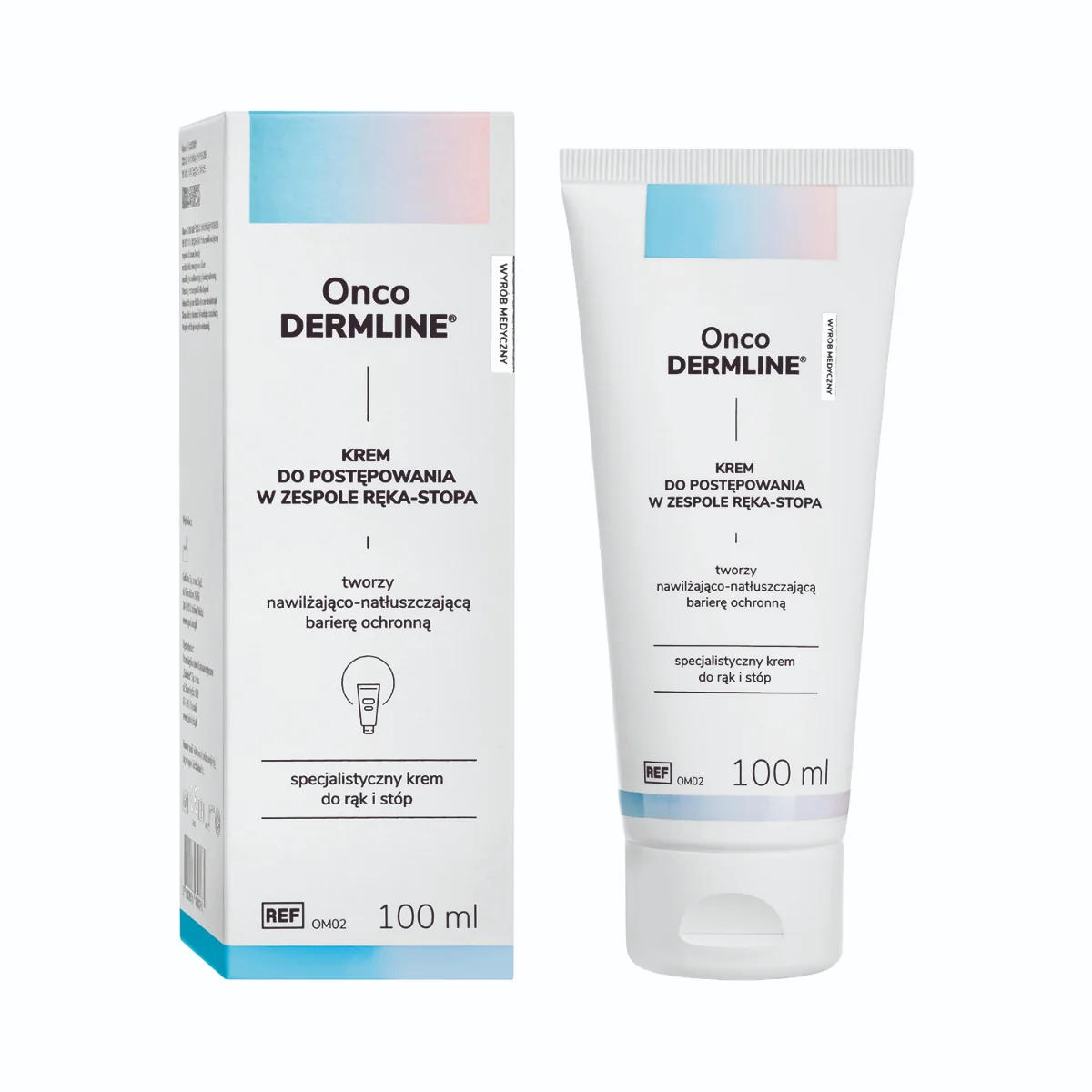 Onco DERMLINE, krem do postępowania w zespole ręka-stopa, 100 ml