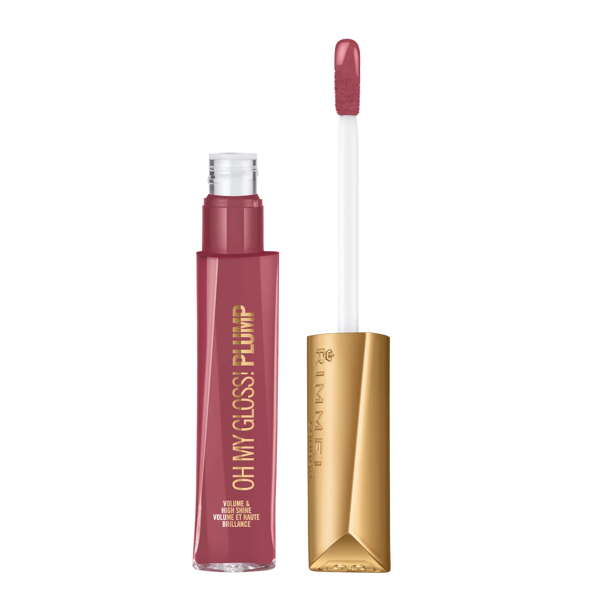 Rimmel Oh My Gloss! Plump Błyszczyk powiększający usta nr 211 Mauve Mama, 6,5 ml 