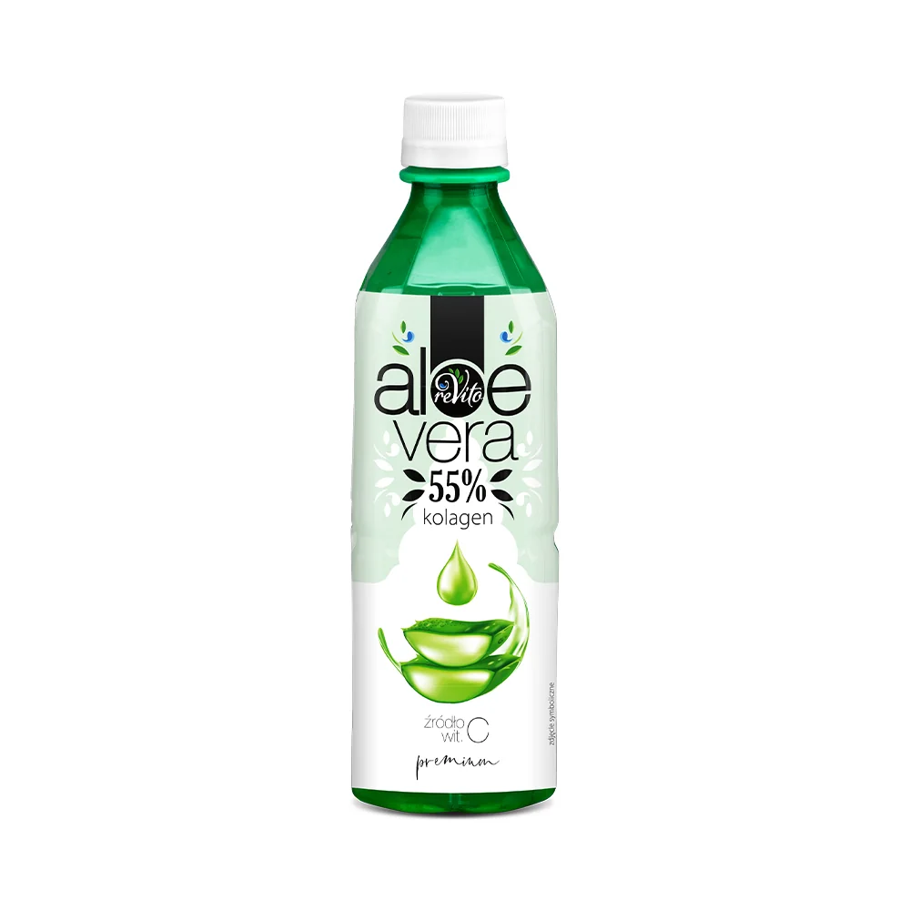 ReVita Aloe Vera Napój aloesowy z kolagenem, 500 ml