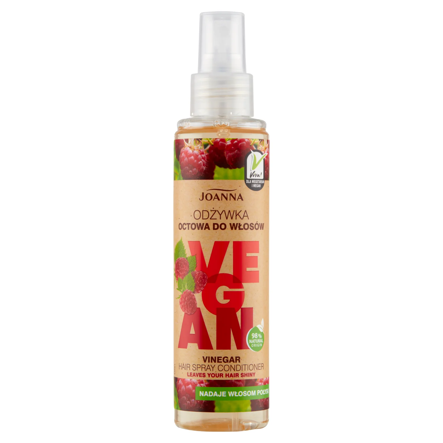 Joanna Vegan odżywka octowa w sprayu, 150 ml