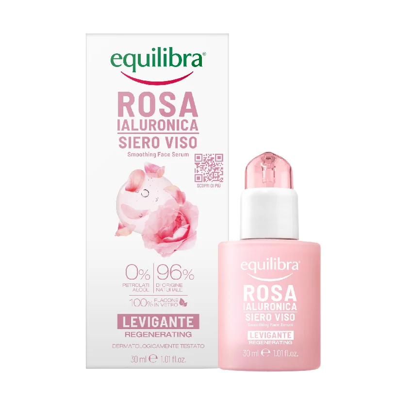 Equilibra Rosa serum do twarzy wygładzające, 30 ml