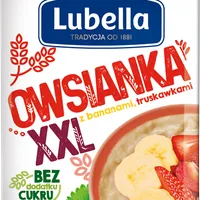Lubella Owsianka XXL z bananami i truskawkami, 170 g