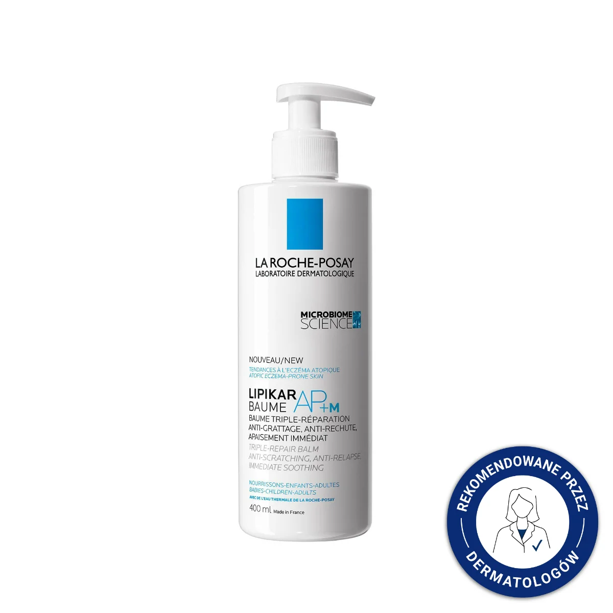 La Roche-Posay Lipikar AP+M, Balsam regenerujący 400 ml