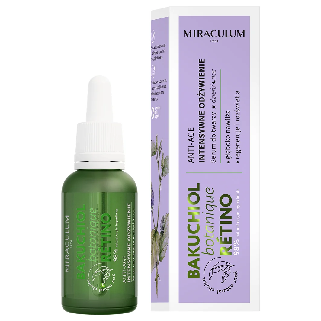 Miraculum Bakuchiol Botanique Retino serum do twarzy anti-age, 30 ml