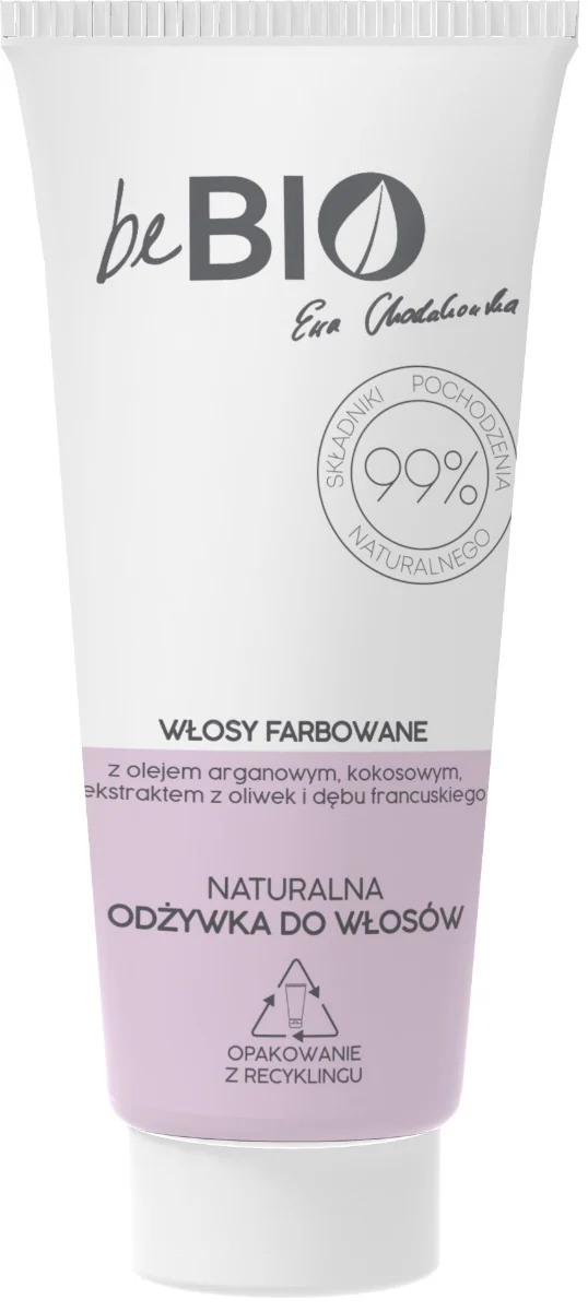 beBIO Ewa Chodakowska, naturalna odżywka do włosów farbowanych, 200 ml