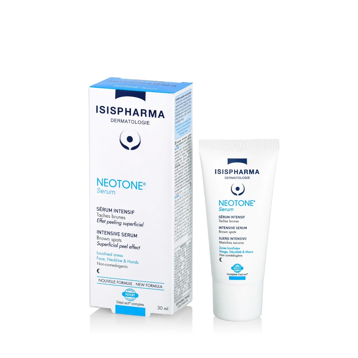 Isispharma Neotone, serum likwidujące przebarwienia skóry, na noc, 30 ml