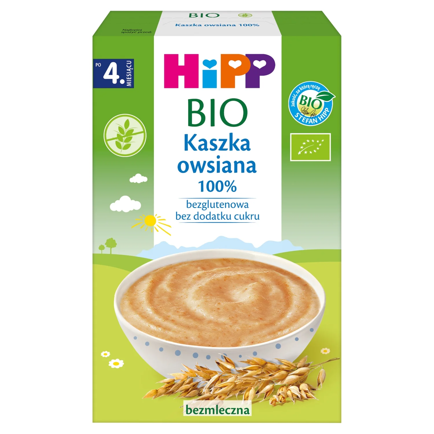 HiPP BIO kaszka owsiana po 4. miesiącu życia, 200 g