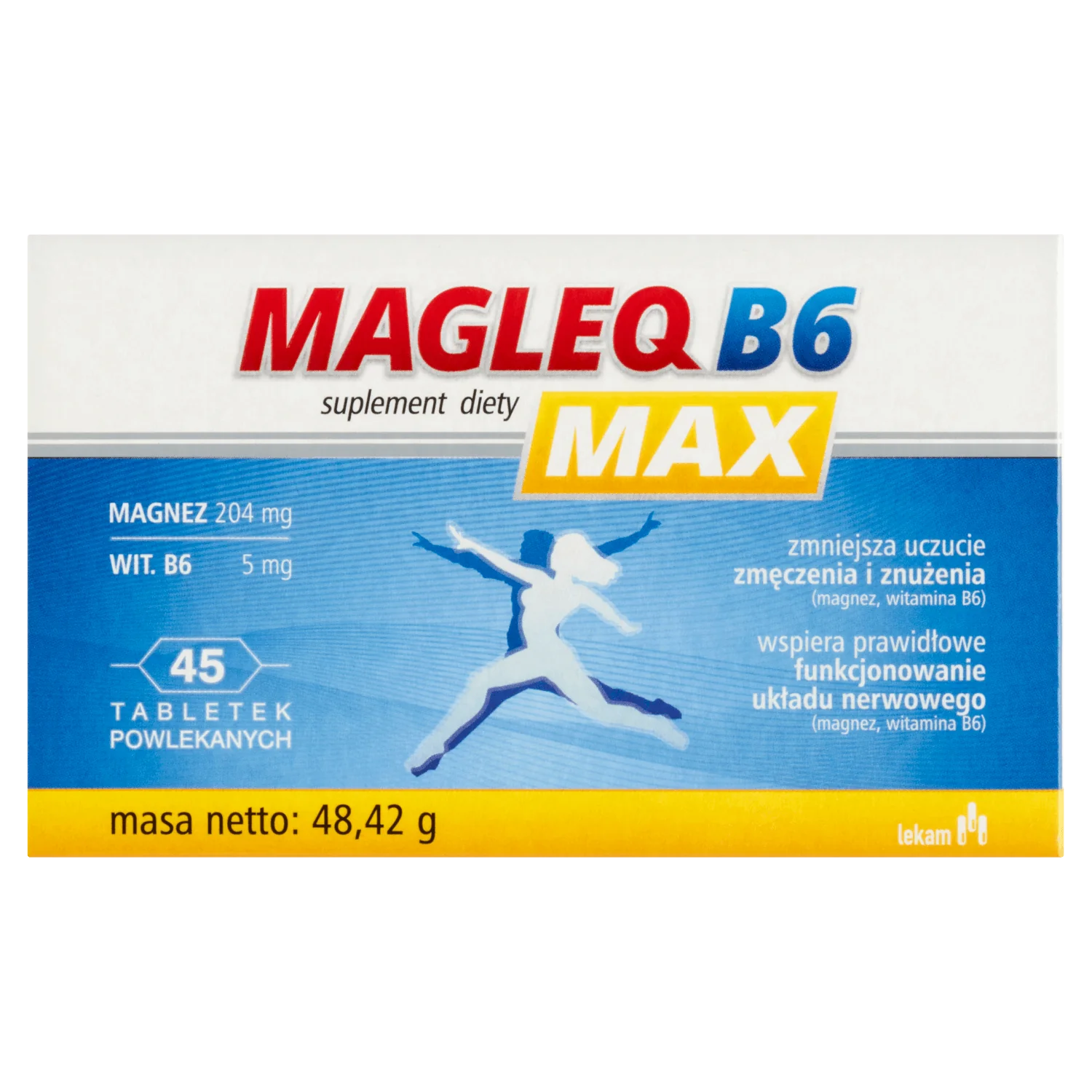 Magleq B6 Max 45 tabletek