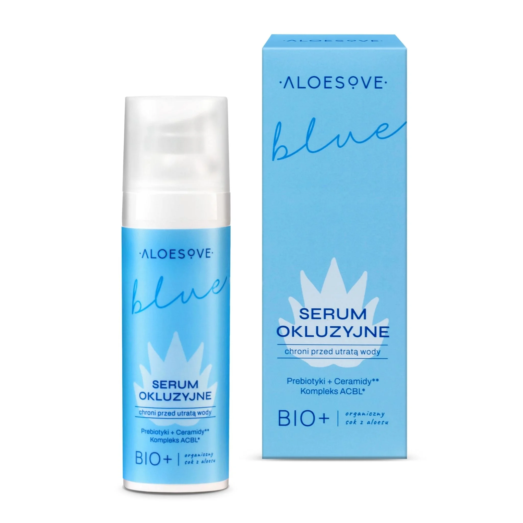 Aloesove Blue serum okluzyjne do twarzy, 30 ml