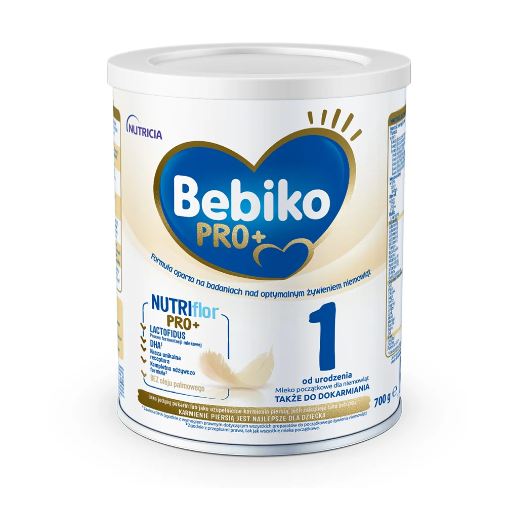 Bebiko Pro+ 1, Mleko początkowe dla niemowląt od urodzenia, 700 g