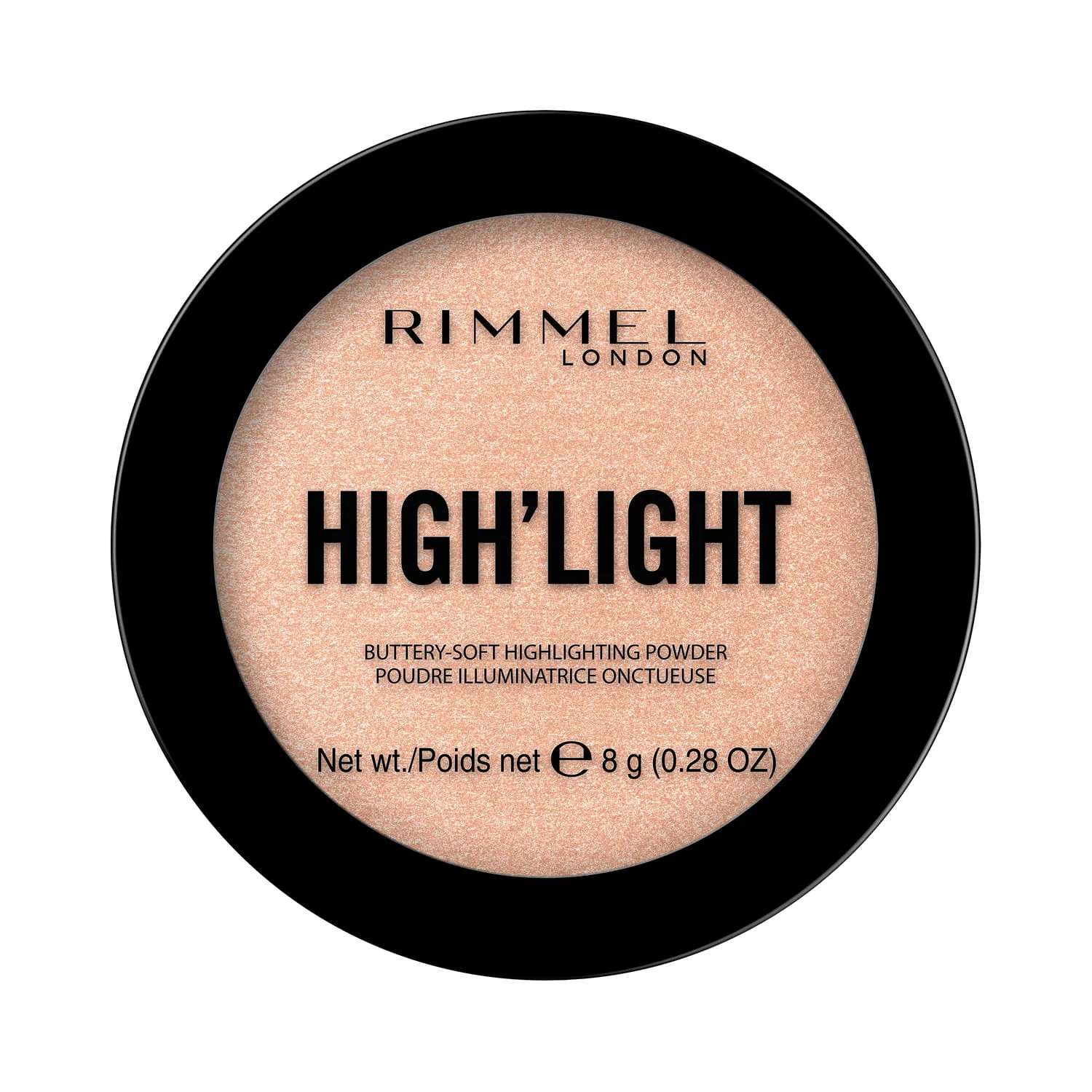 Rimmel High’light trwały rozświetlacz do twarzy, nr 002 Candlelit, 8 g