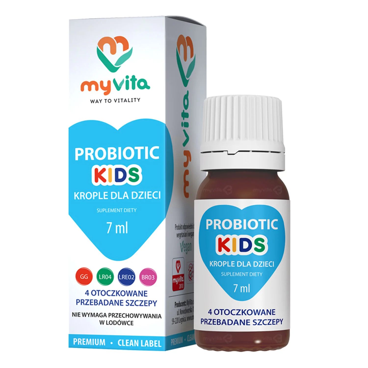 MyVita Probiotic Kids, krople, 7 ml