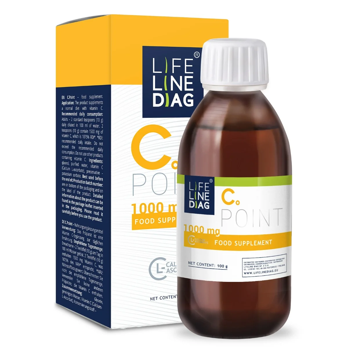 Lifelinediag C. Point witamina C 100 g