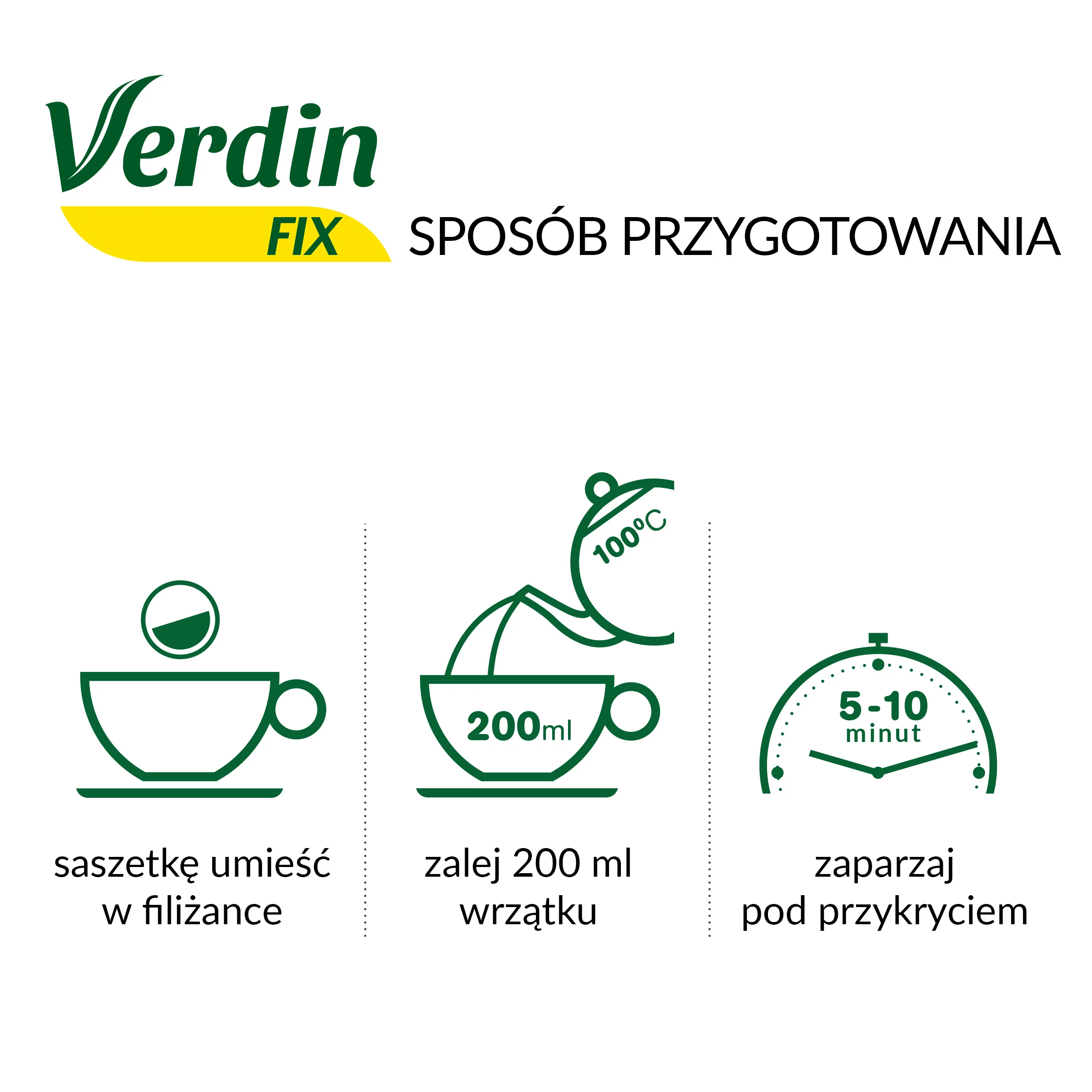 Verdin Fix z Cytrusami susz, 20 saszetek