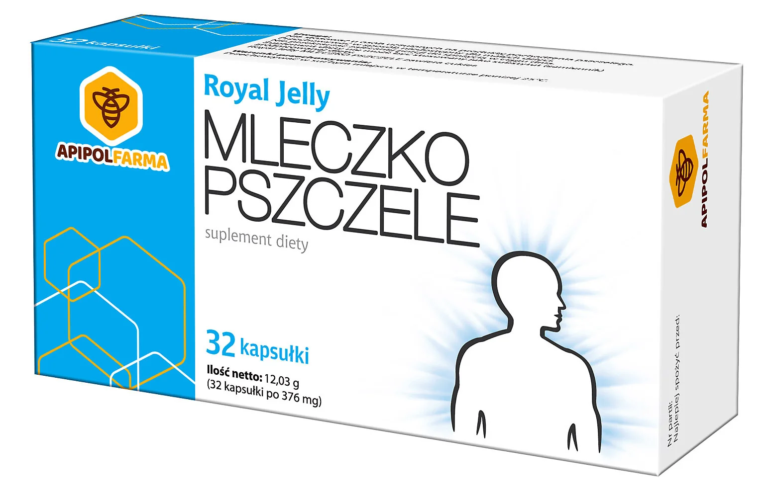 Royal Jelly Mleczko Pszczele, 32 kapsułki