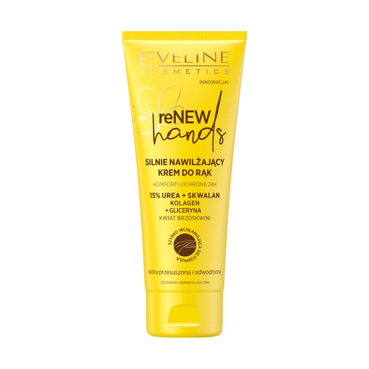 Eveline Cosmetics reNEW HANDS, silnie nawilżający krem do rąk, 75 ml