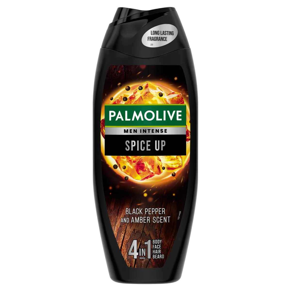 Palmolive Men Intense Spice Up, żel pod prysznic o zapachu czarnego pieprzu i bursztynu, 500 ml