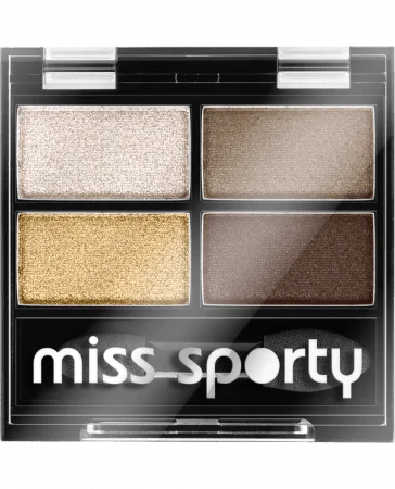 Miss Sporty Studio Colour Quattro poczwórne cienie do powiek 413 100% Golden, 5 g