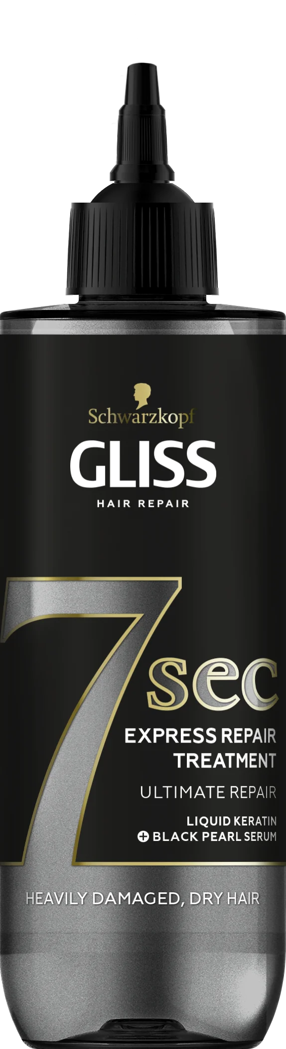 Schwarzkopf Gliss Kur 7 SEC Ultimate Repair kuracja do włosów mocno zniszczonych, 200 ml