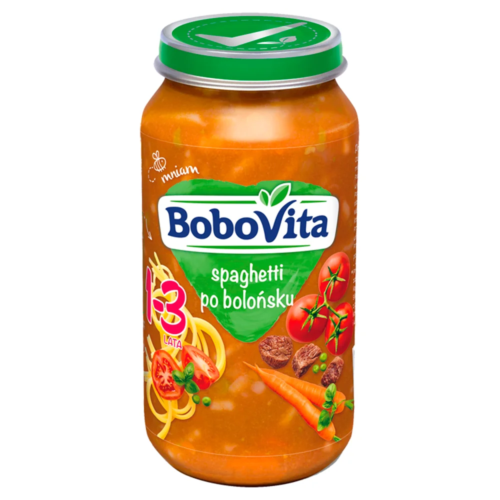 BoboVita Spaghetti po bolońsku, 250 g 