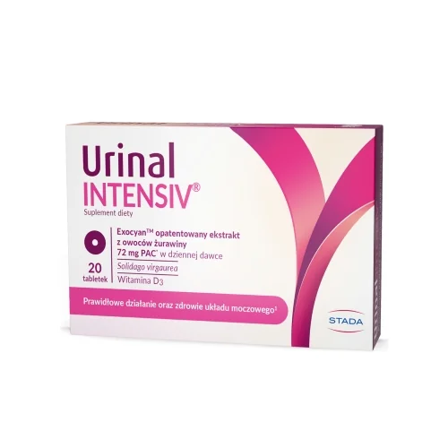 Urinal Intensiv, suplement diety, 20 tabletek