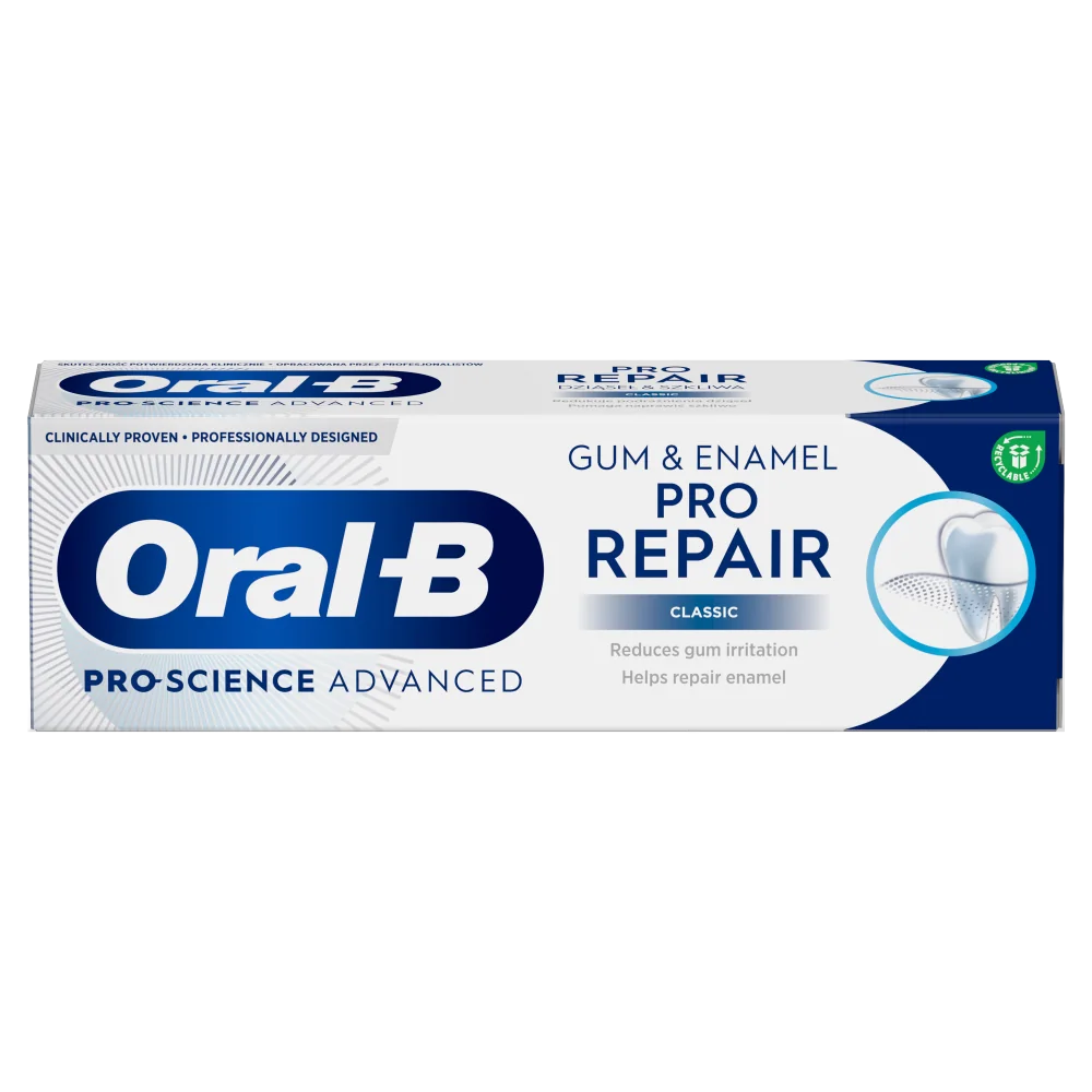 Oral-B Pro-Science Advanced Gum & Enamel Pro-Repair Original pasta do zębów, 75 ml 