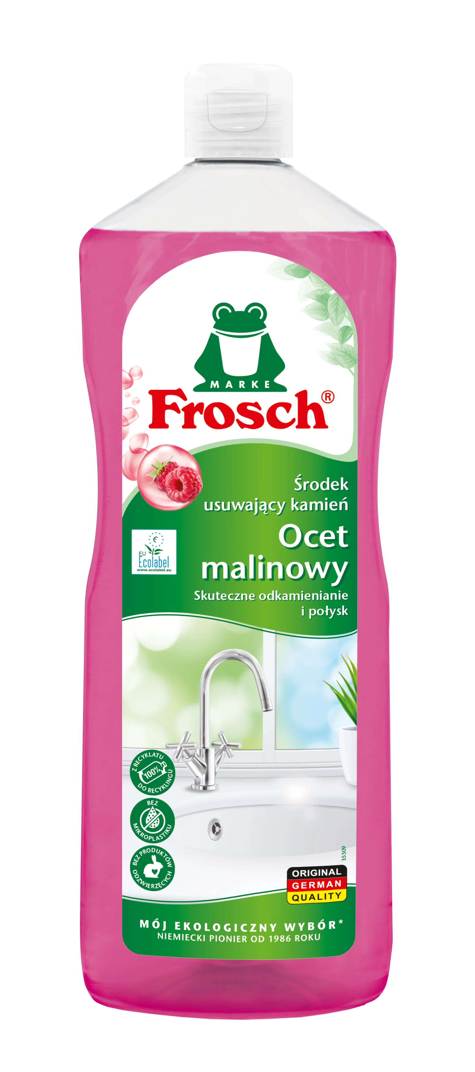 Frosch Ocet Malinowy środek czyszczący, 1000 ml