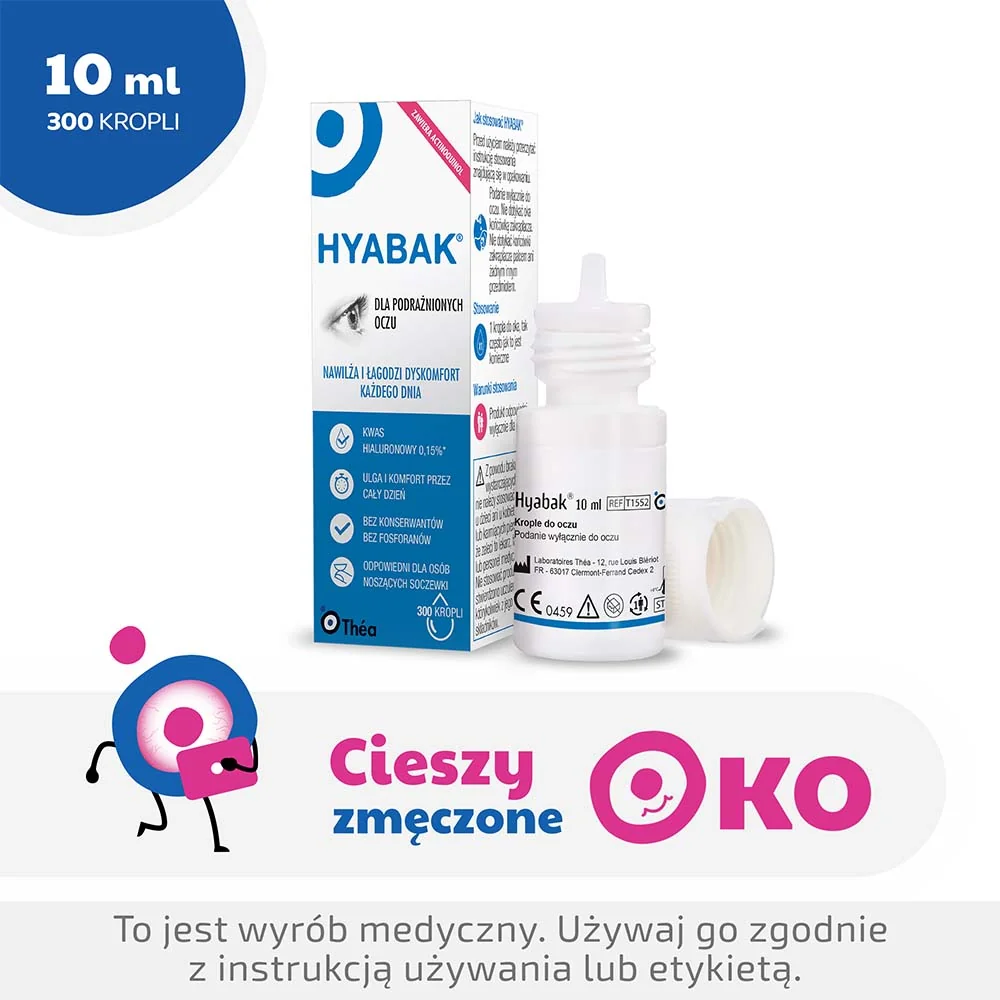 Hyabak krople do oczu, 10 ml