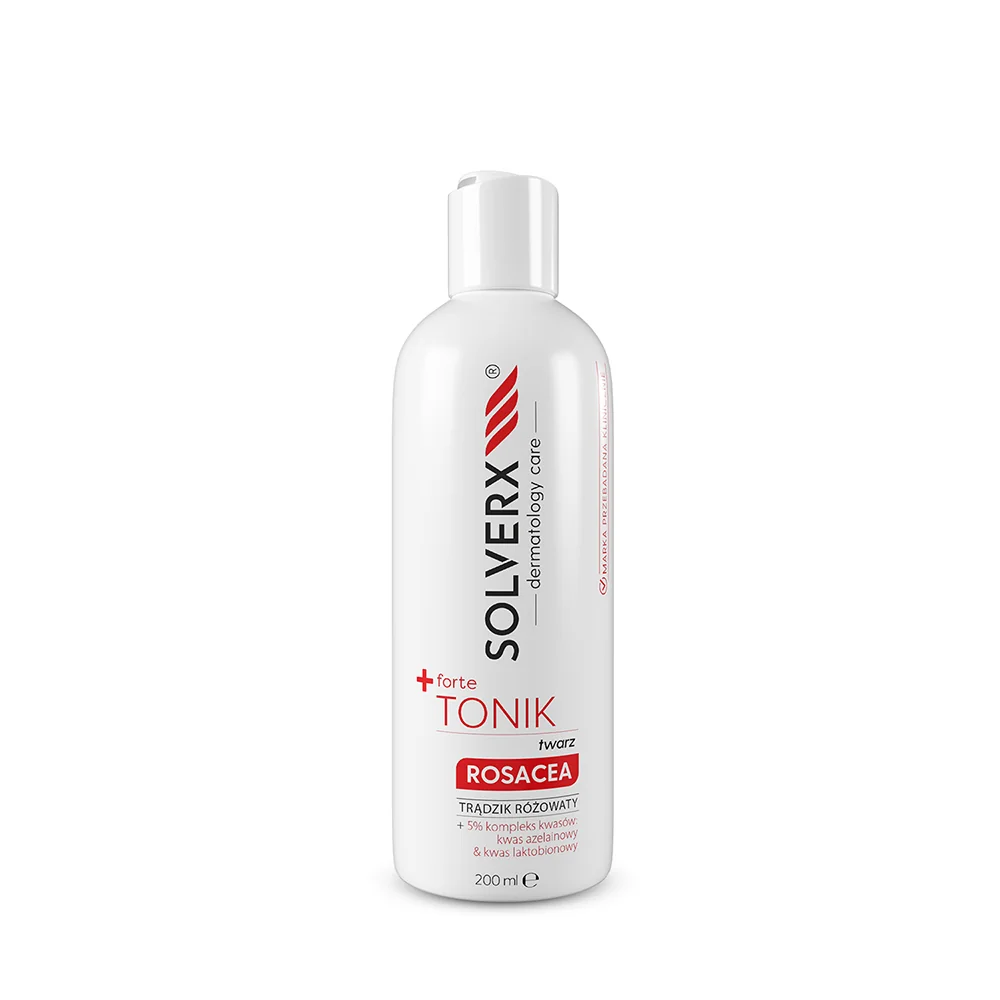 Solverx Rosacea Forte, tonik do twarzy, 200 ml