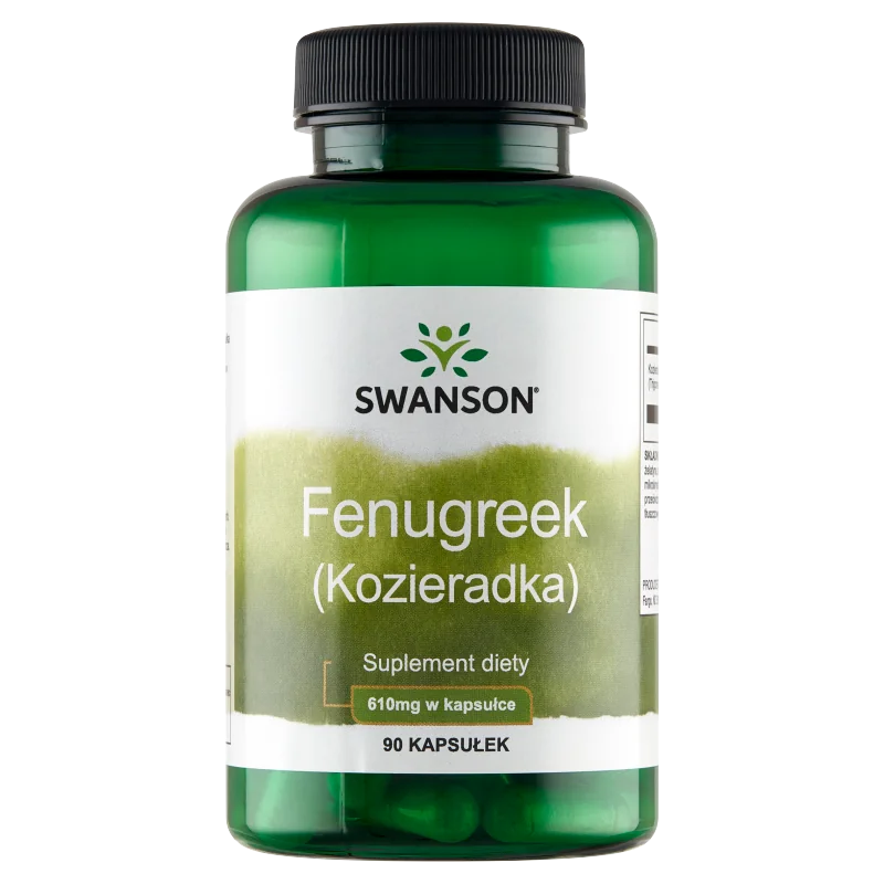 Swanson, Fenugreek Seed (Kozieradka), suplement diety, 90 kapsułek