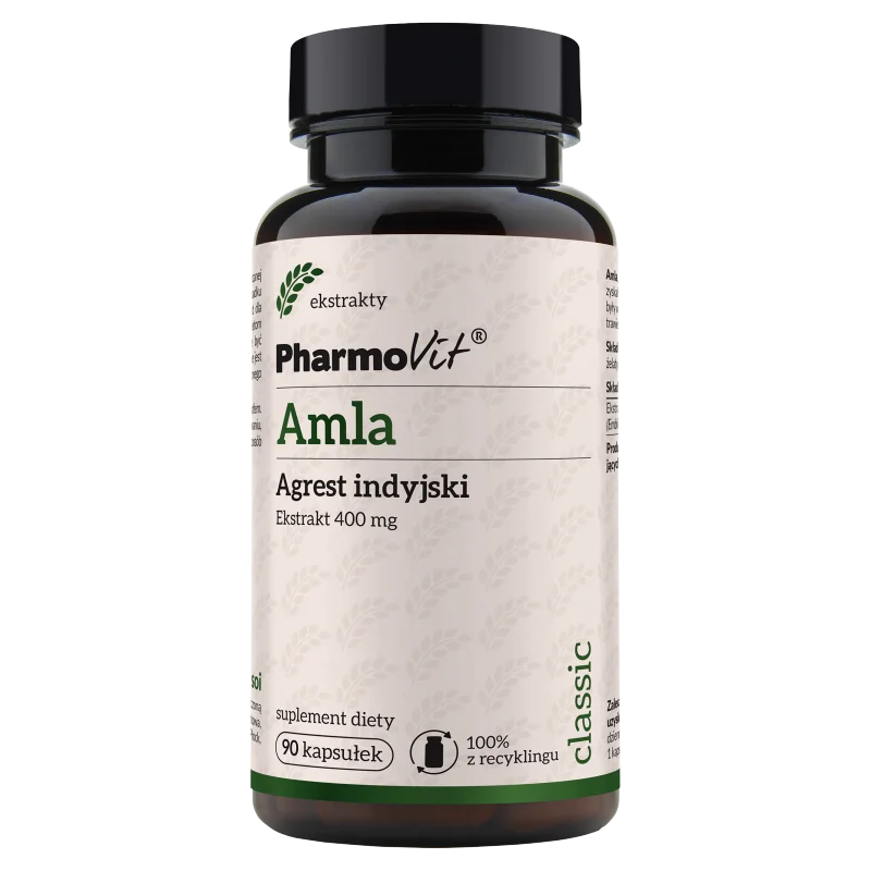 Amla Pharmovit, suplement diety, 90 kapsułek