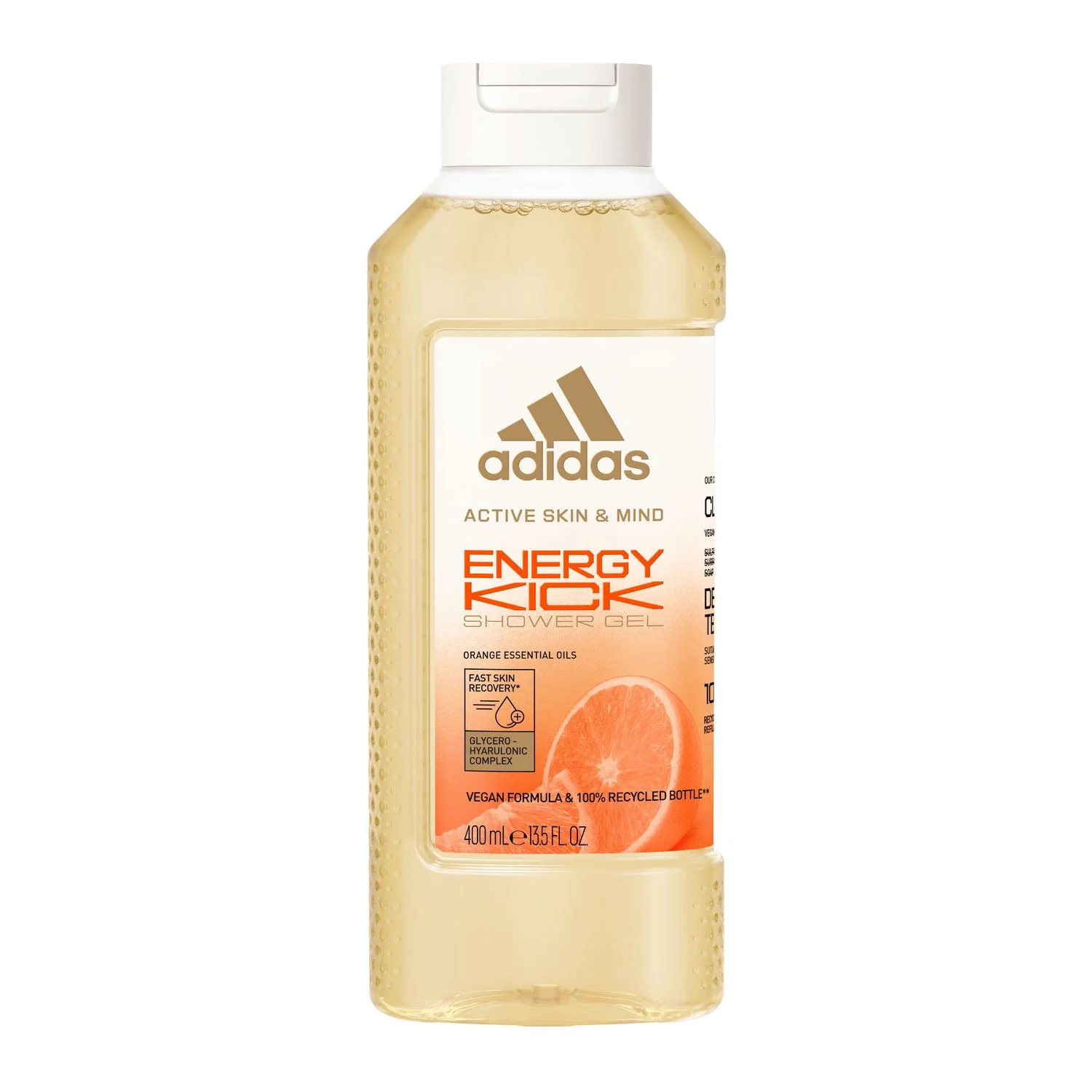 adidas Active Skin & Mind Energy Kick, żel pod prysznic dla kobiet, 400 ml