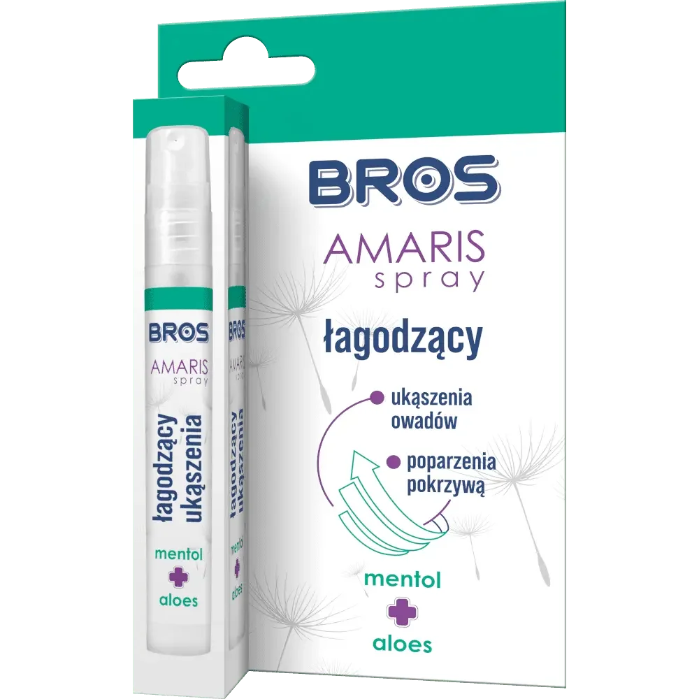 BROS AMARIS, spray łagodzący ukąszenia, 9 ml