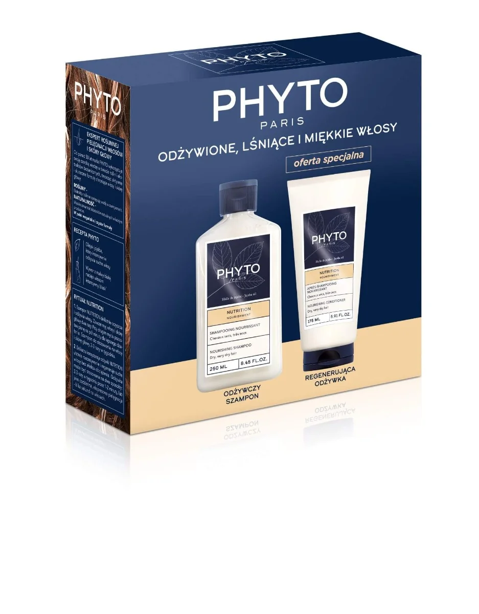 PHYTO Nutrition szampon, 250 ml + odżywka, 175 ml