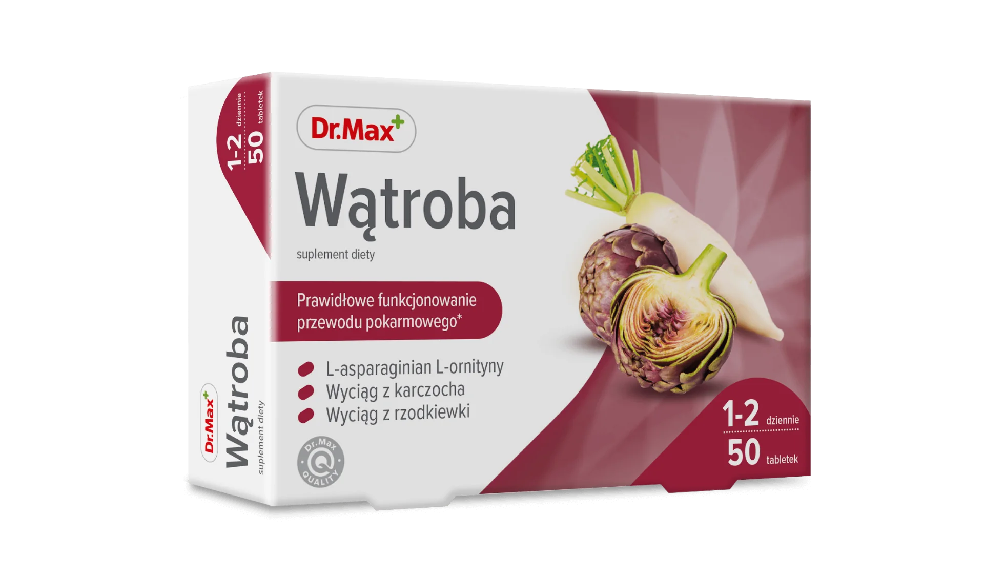 Wątroba Dr.Max, suplement diety, 50 tabletek