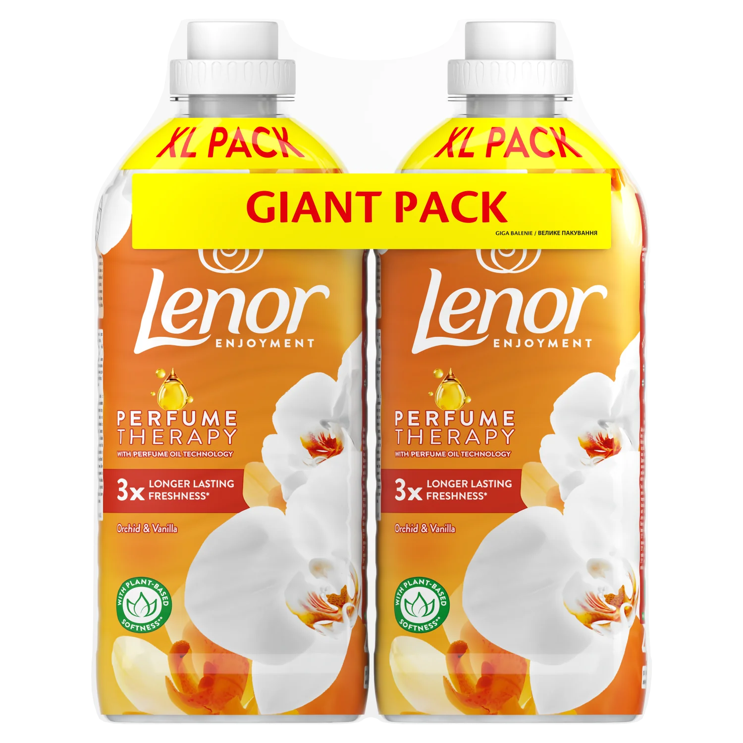 Lenor Orchid & Vanilla, Płyn do płukania tkanin, 2400 ml