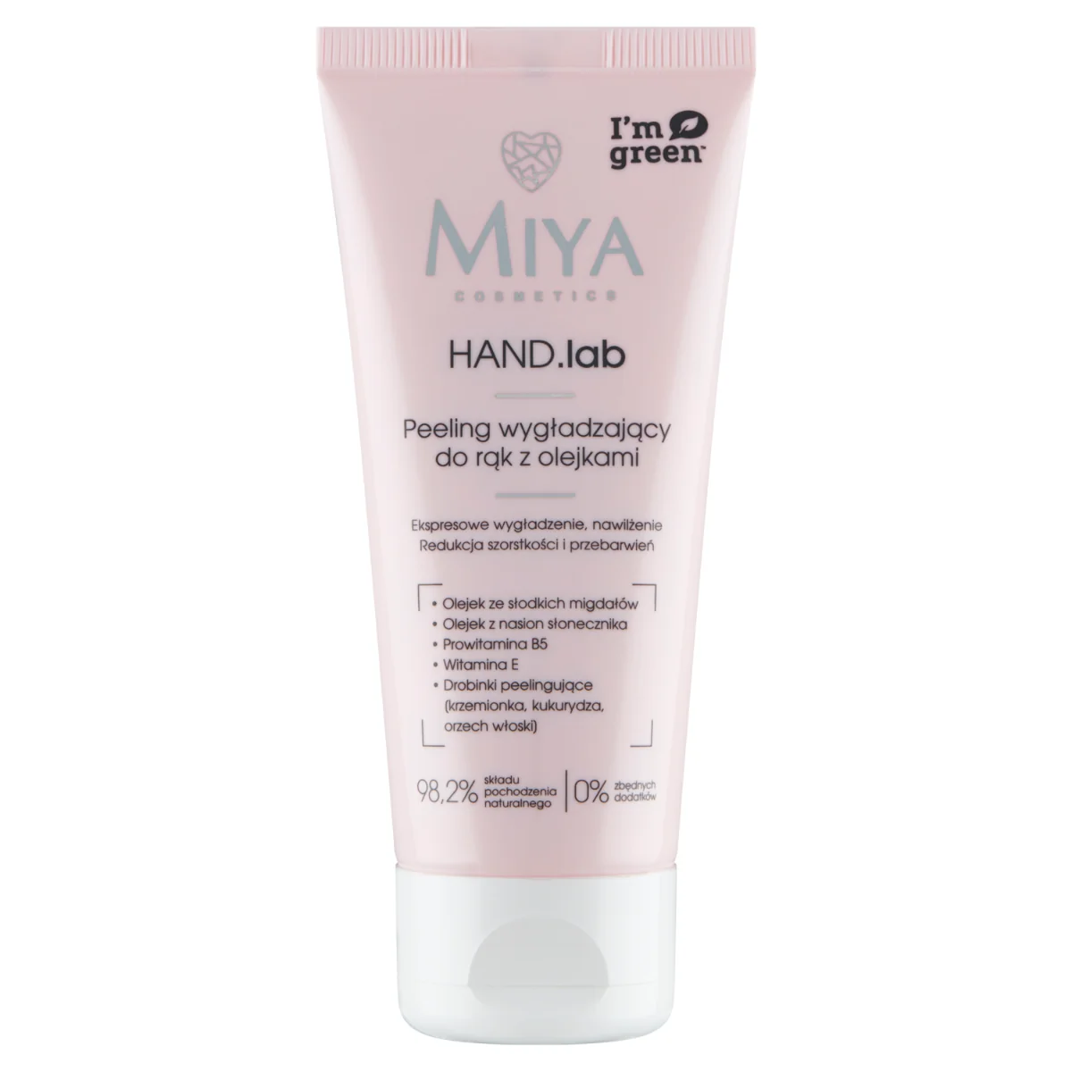 Miya HAND.lab Peeling wygładzający do rąk z olejkami, 75 ml