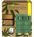 Bielenda CBD Cannabidiol, krem nawilżająco-detoksykujący z konopii, 50 ml