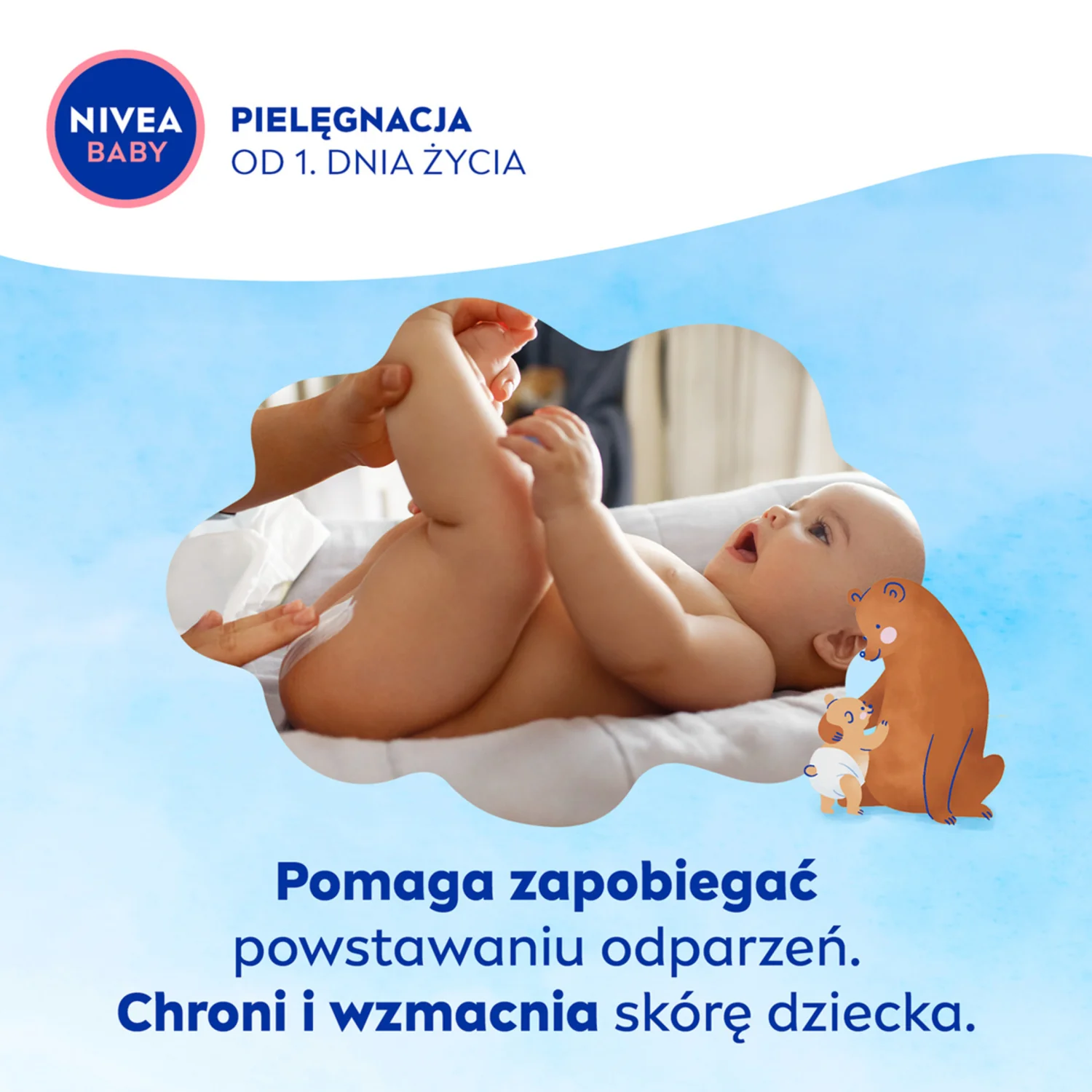 Nivea Baby krem przeciw odparzeniom, 100 ml