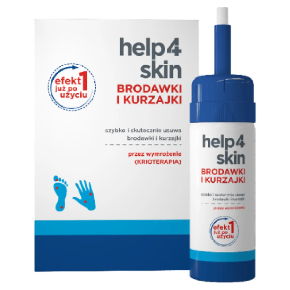 Help4Skin brodawki i kurzajki, aerozol, 50 ml 