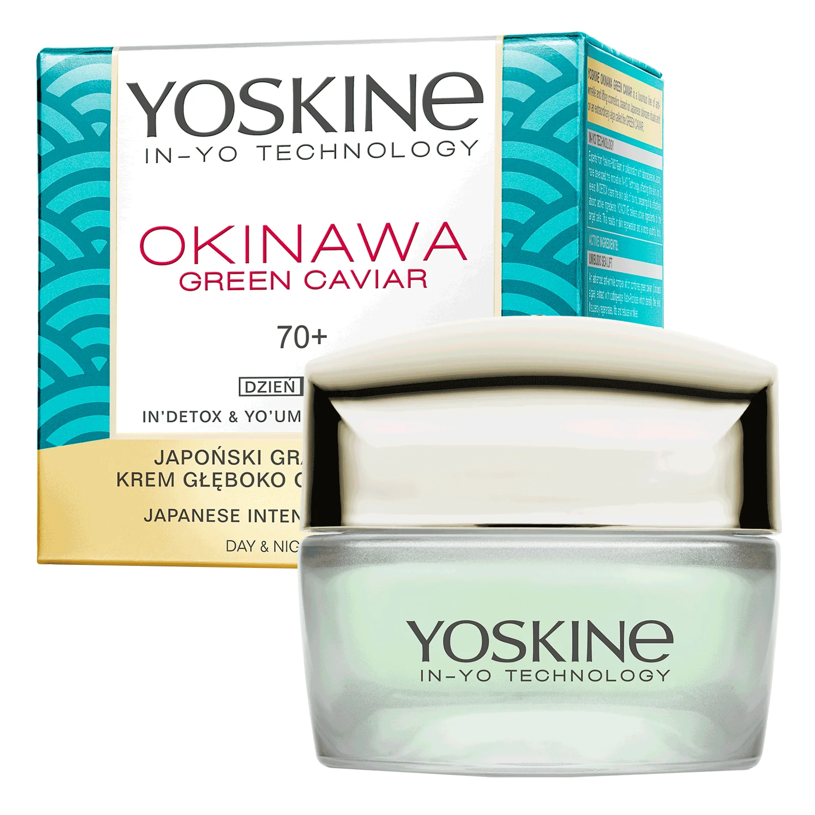 Yoskine Okinawa Green Caviar krem na dzień i noc 70+, 50 ml