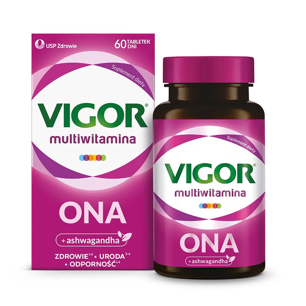 Vigor Multiwitamina ONA, suplement diety, 60 tabletek