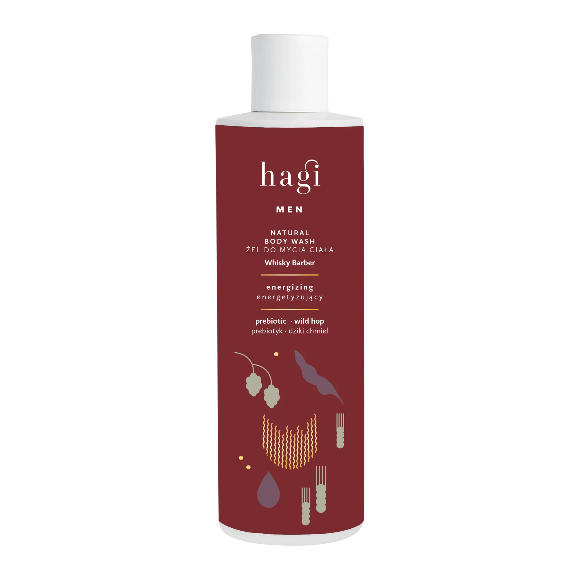 Hagi Whisky Barber naturalny żel do mycia ciała, 300 ml