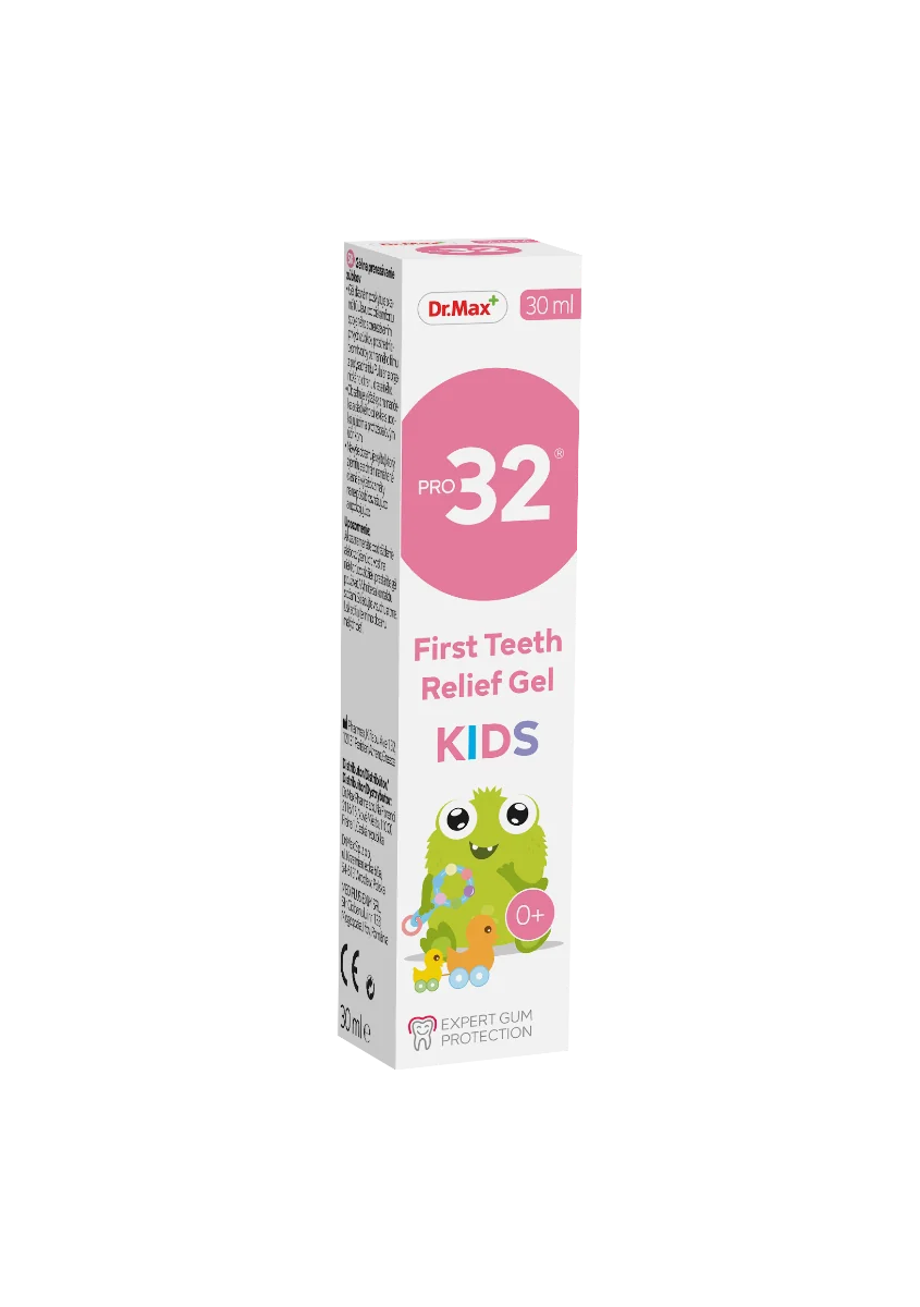 Pro32 First Teeth Relief Gel Kids Dr.Max, żel na ząbkowanie, 30ml